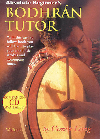 Absolute Beginner's Bodhran Tutor Book Only Media Hal Leonard
