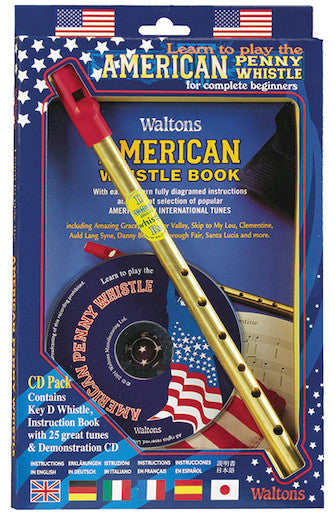 Learn to Play the American Penny Whistle for Complete Beginners CD Pack Media Hal Leonard