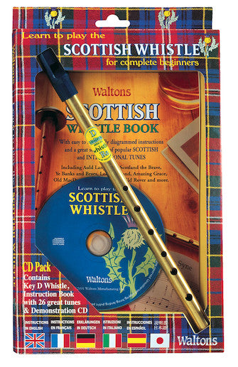 Learn to Play the Scottish Penny Whistle for Complete Beginners CD Pack Media Hal Leonard