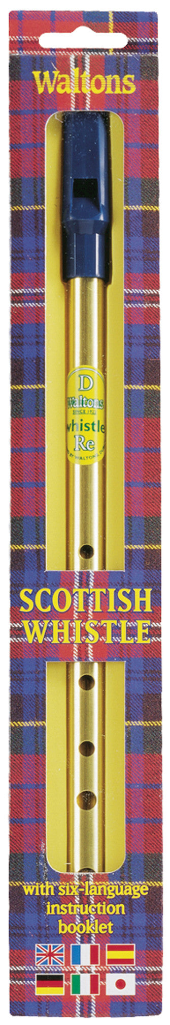 Scottish Penny Whistle with Six Language Instruction Booklet Pennywhistles Hal Leonard