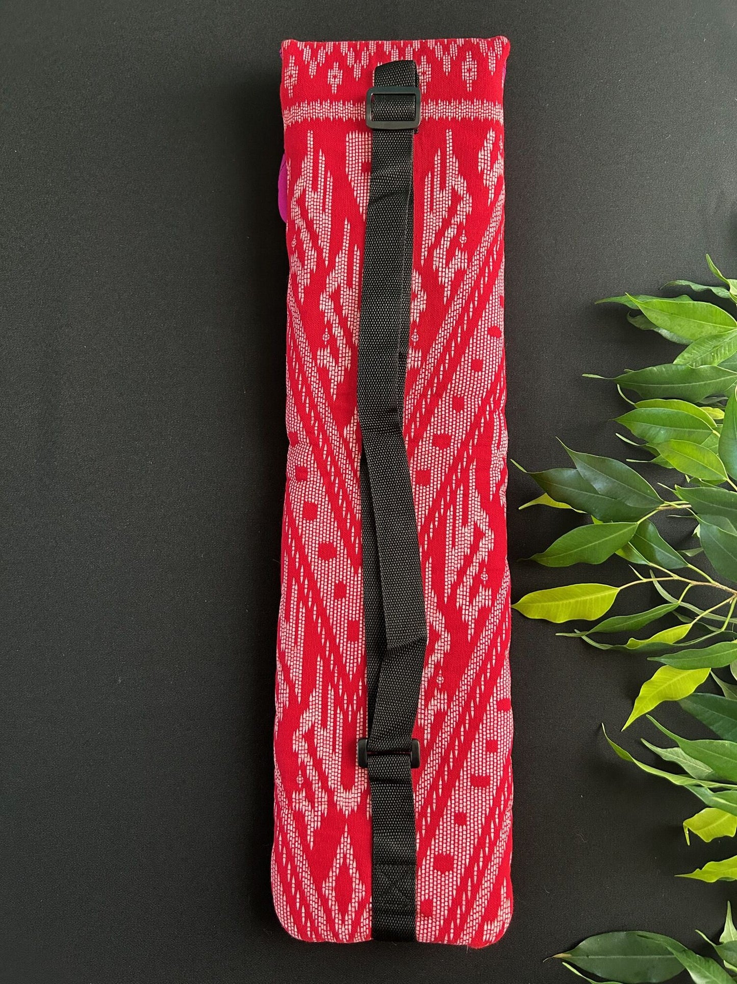 Little Fish Cotton Flute Bag - Red Vision - Suitable for Medium Flute