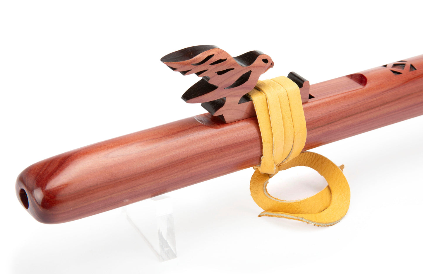 High Spirits Native American Style Flute Sparrowhawk "A", Aromatic Cedar Native American Flutes High Spirits Flutes