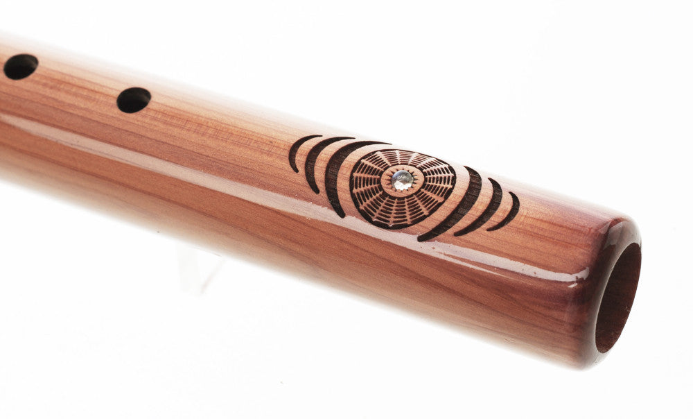 High Spirits Native American Style Flute EarthTone 432 Hz - key of G - Aromatic Cedar Native American Flutes High Spirits Flutes