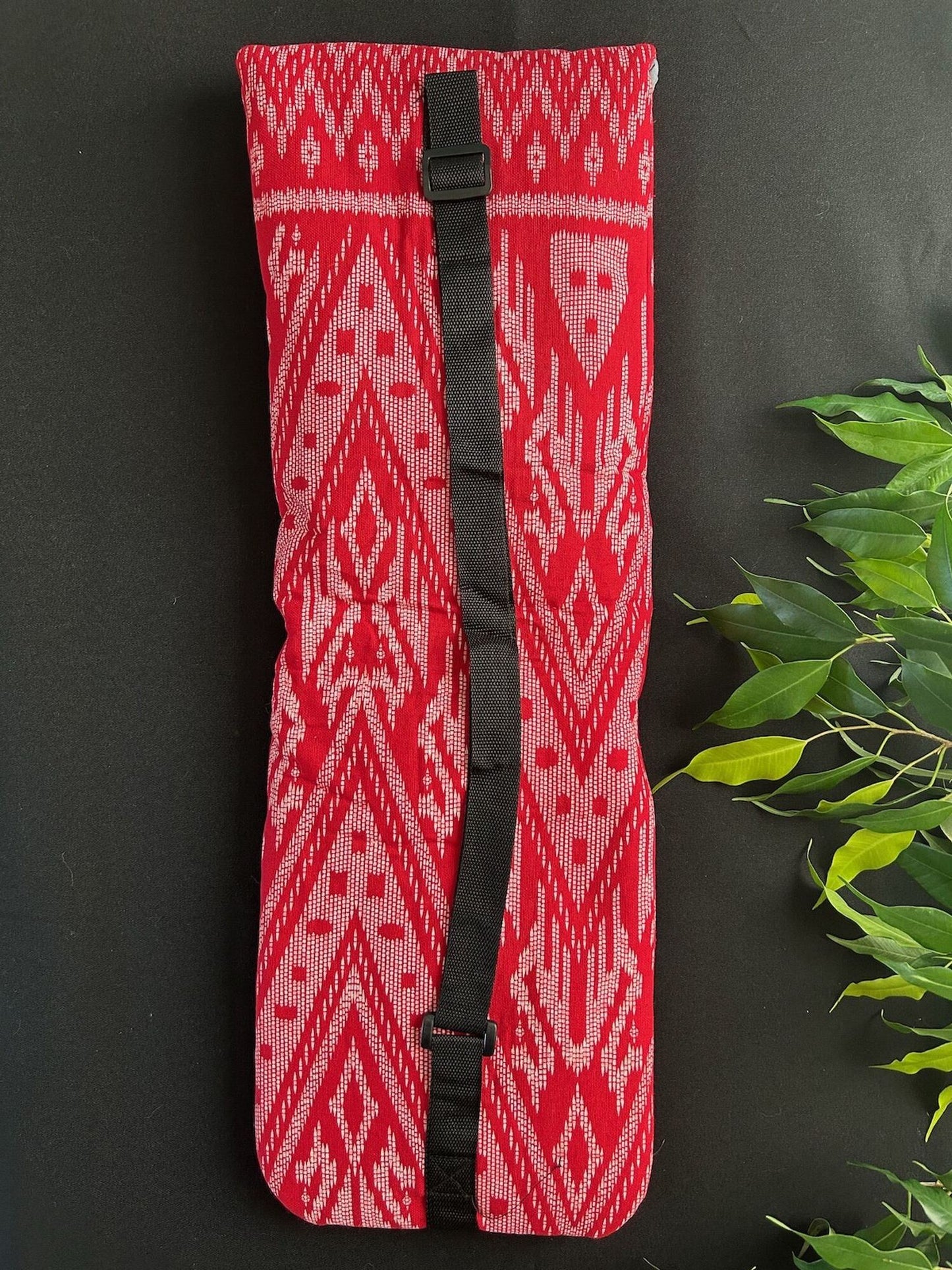 Little Fish Cotton Flute Bag - Dazzle Red - Suitable for Large Flute