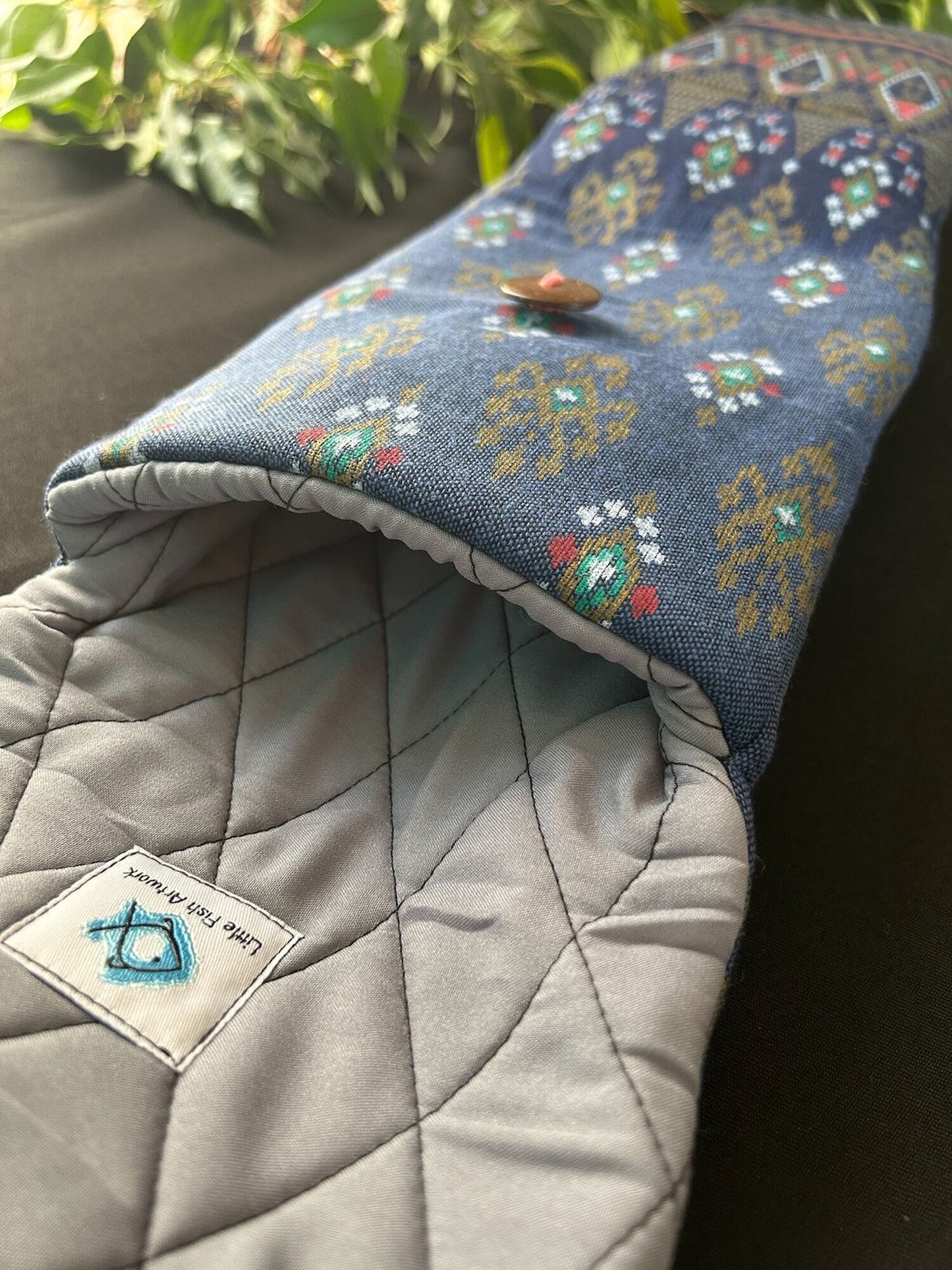 Little Fish Cotton Flute Bag - Dusk Enchantment - Suitable for Large Flute