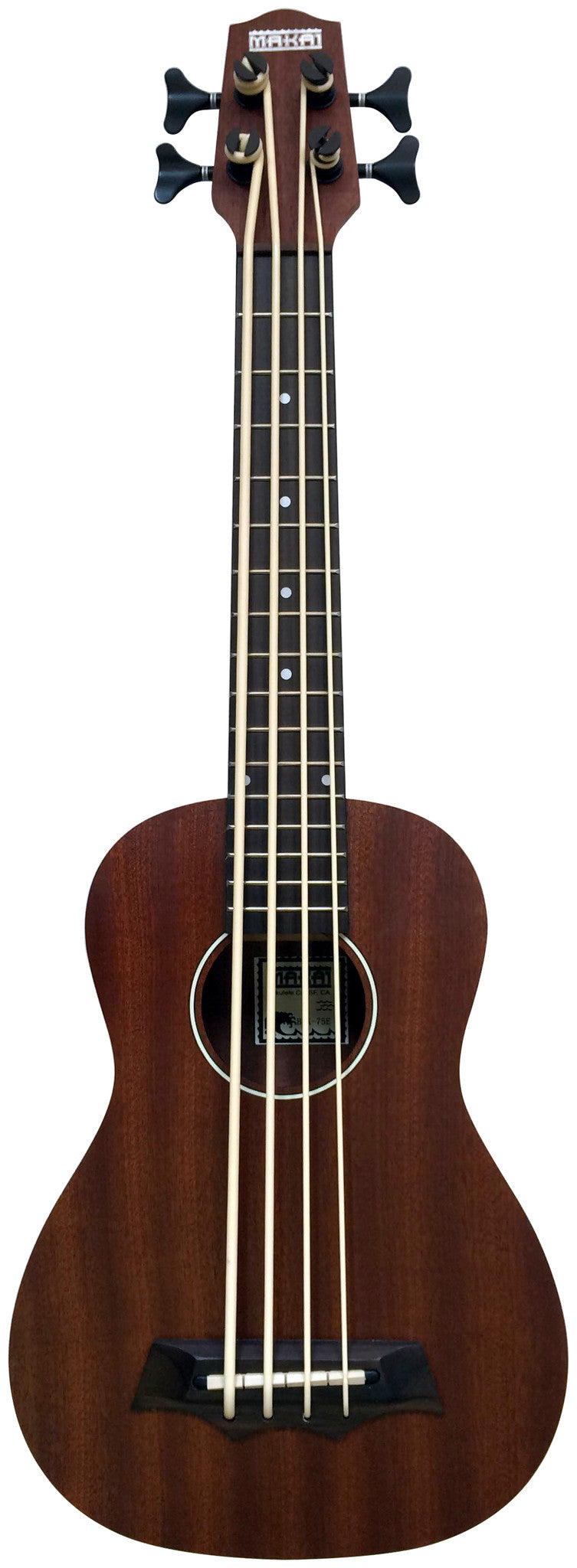 Makai Mahogany Series With Pickup Bass Ukulele BSK-75 Ukuleles Makai