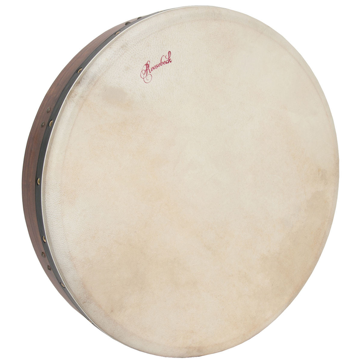 Roosebeck Bodhran, 18", Tune, Rosewd, Double,Cross Bodhrans Roosebeck