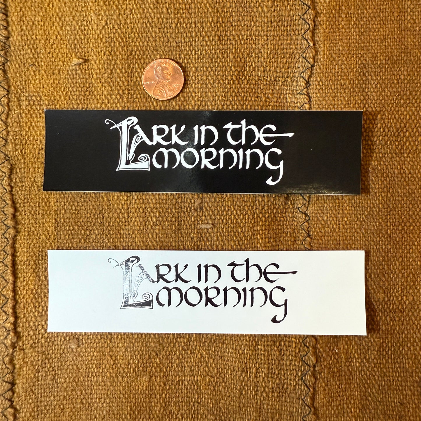 Lark in the Morning Logo Stickers
