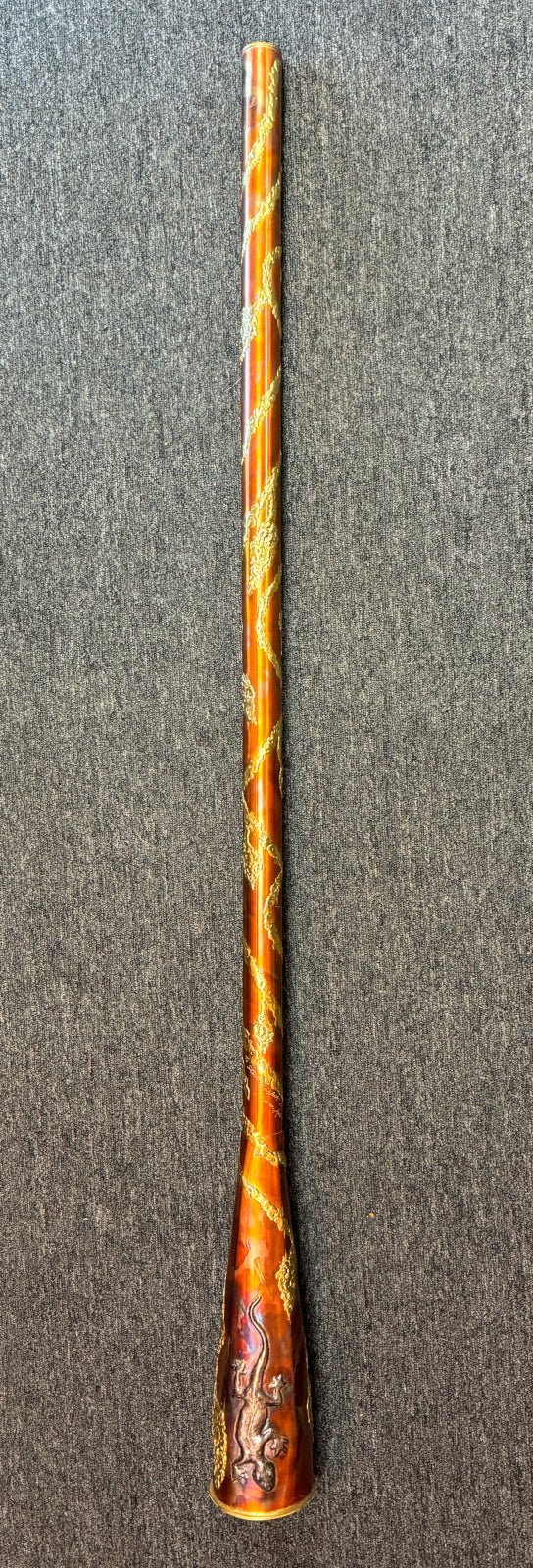 Copper & Brass Lizard Didgeridoo Didgeridoos Lark in the Morning