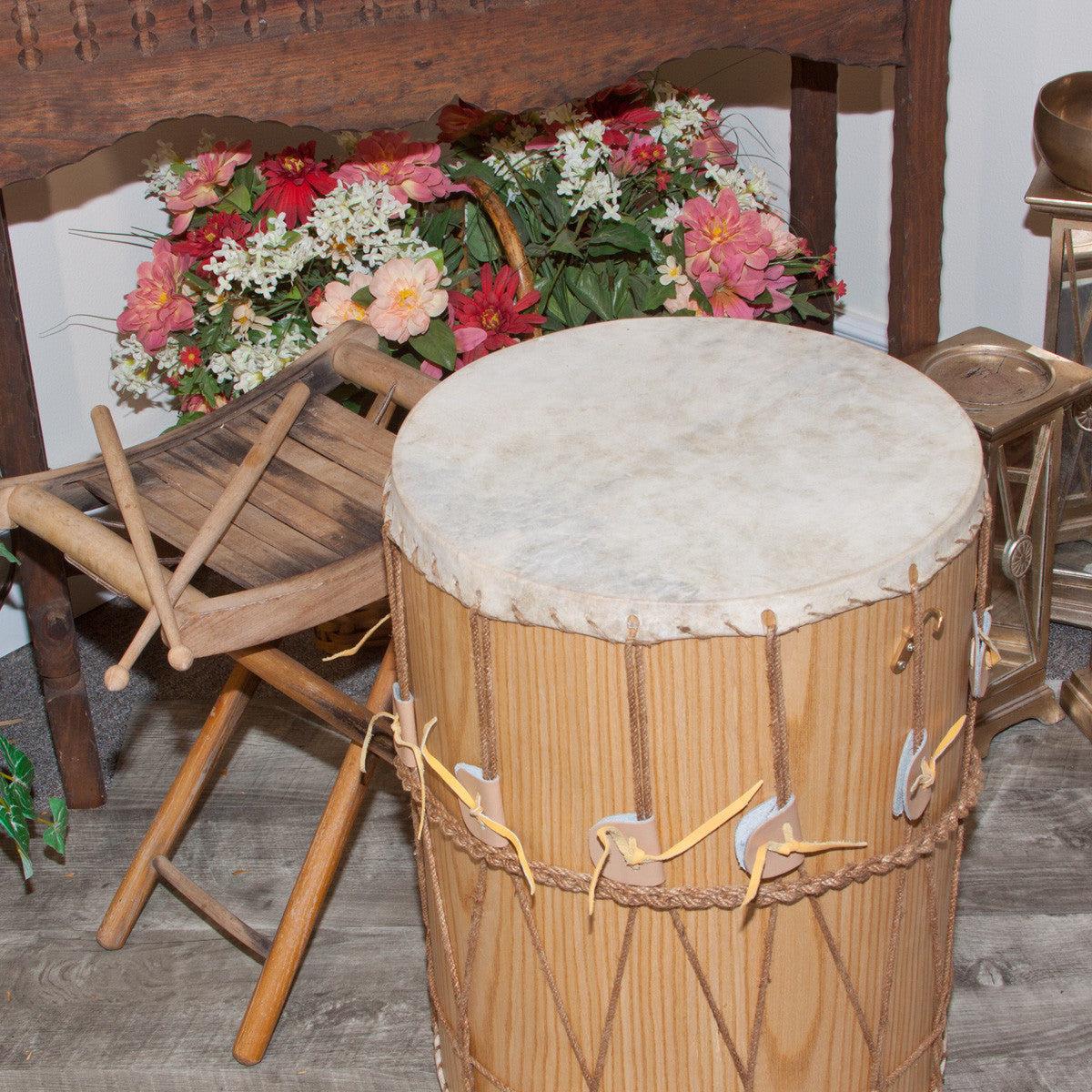 EMS Medieval Drum, 13" x 19" Renaissance Drums Early Music Shop