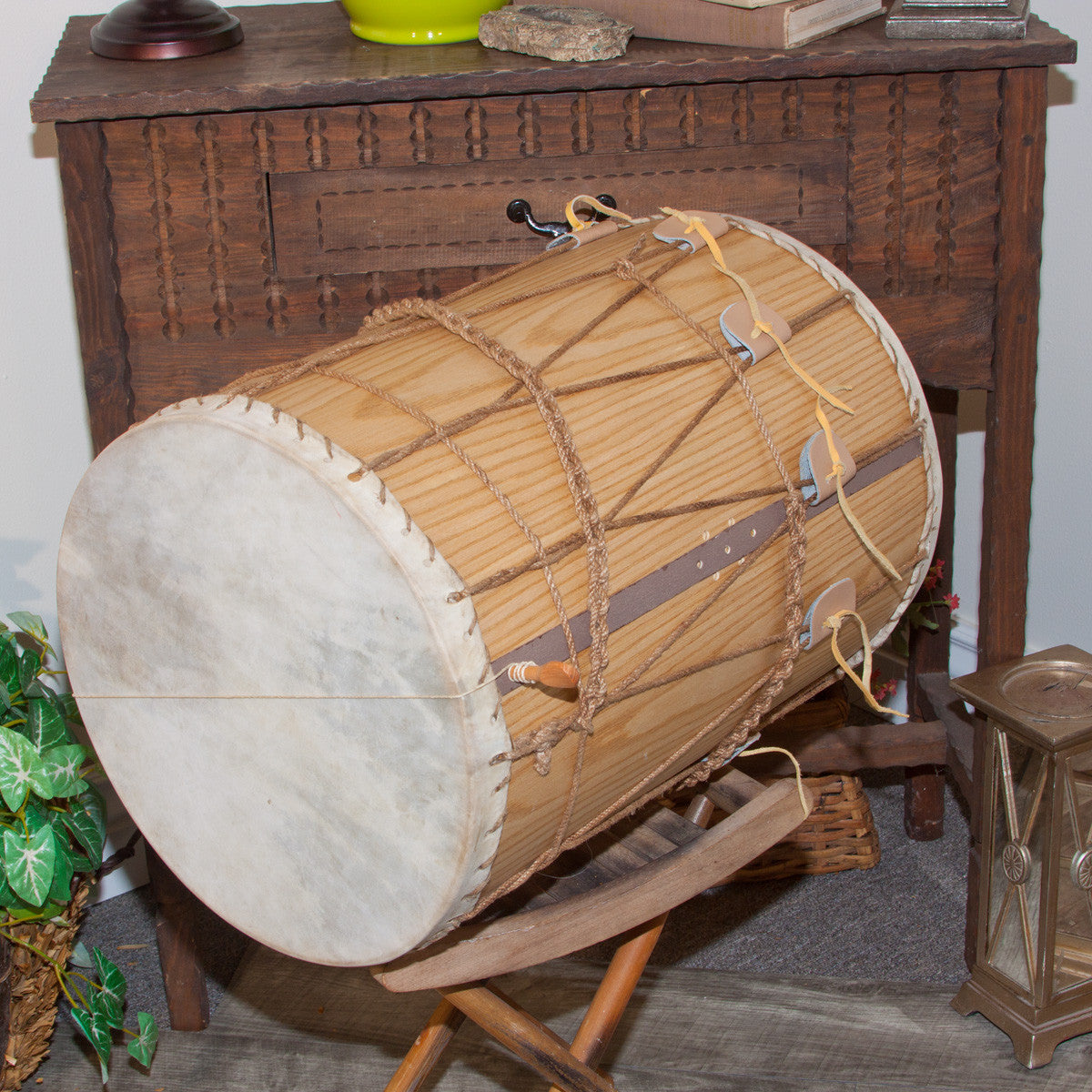 EMS Medieval Drum, 13" x 19" Renaissance Drums Early Music Shop