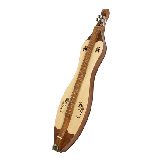 Roosebeck Grace Mountain Dulcimer 4-String Vaulted Fretboard - Spruce Rose Dulcimers Roosebeck