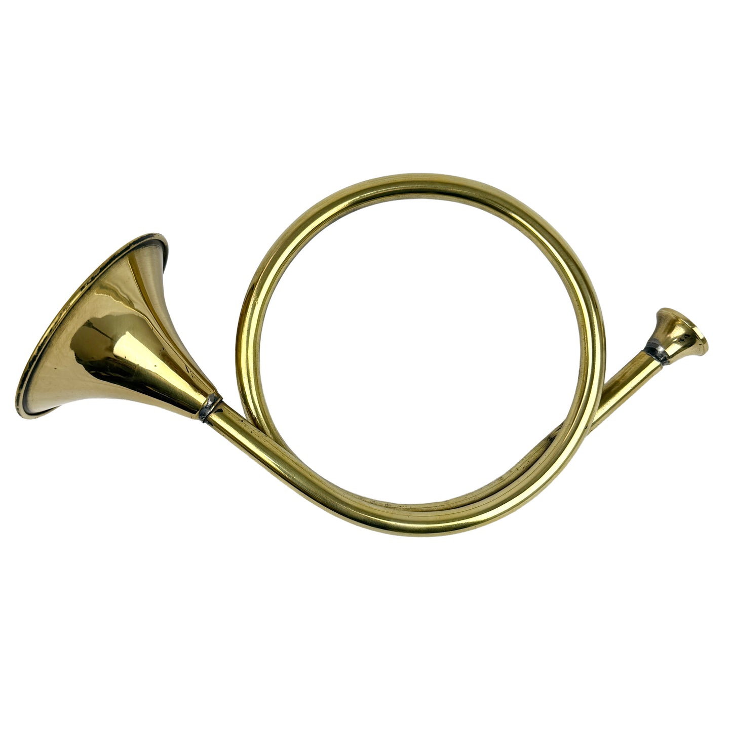 Brass Circular Horn, 10"