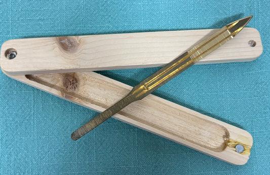 Heavy Danmoi Jaw Harp WIth Wooden Box Jaw Harps Lark in the Morning