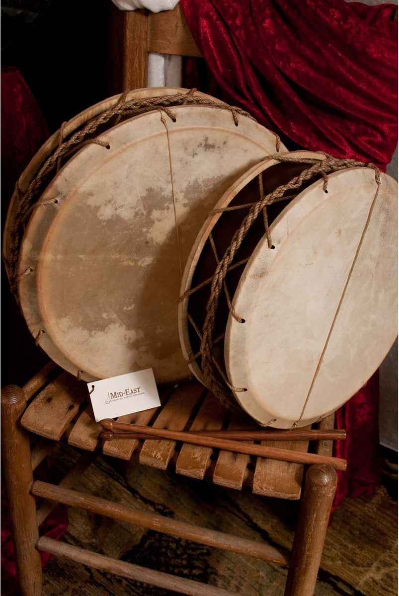 EMS Tabor Drum, 14", with Sticks Tabor Drums Early Music Shop