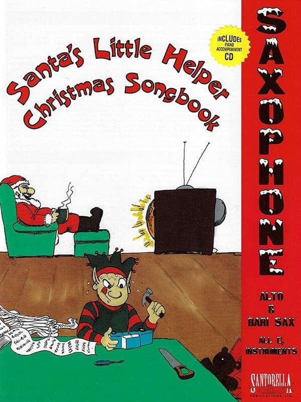 Santas Little Helper for Alto Sax