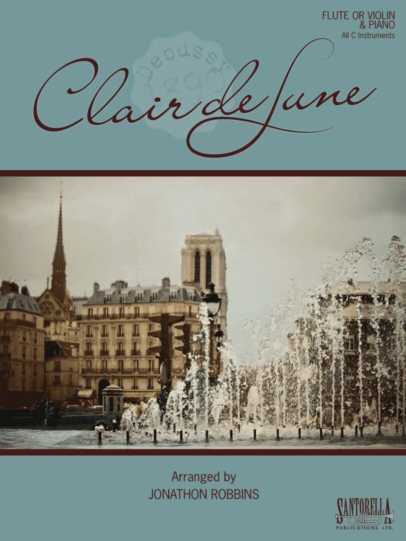 Debussy's Clair de Lune for Flute or Violin & Piano