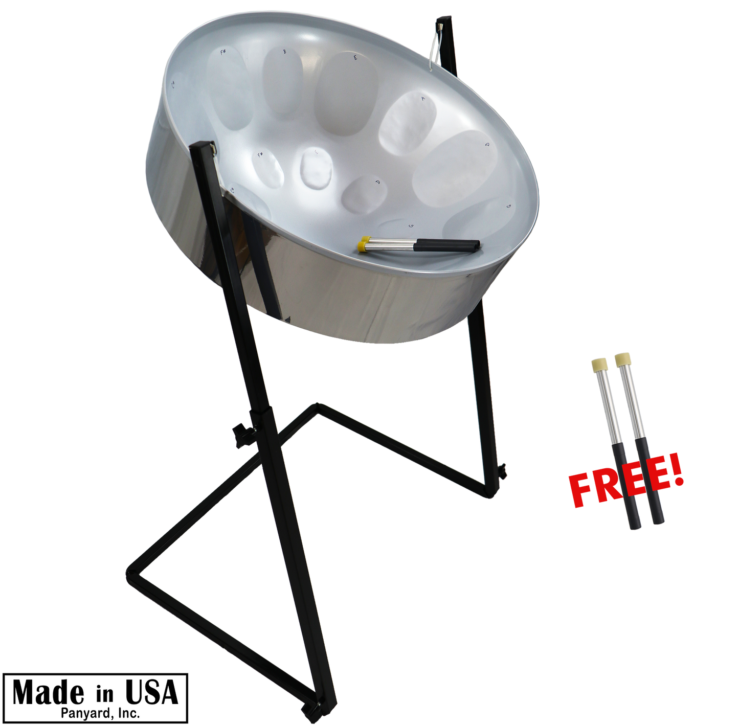 C-20 Lead Pan - Standard Package - Pan+Stand+FREE Mallets