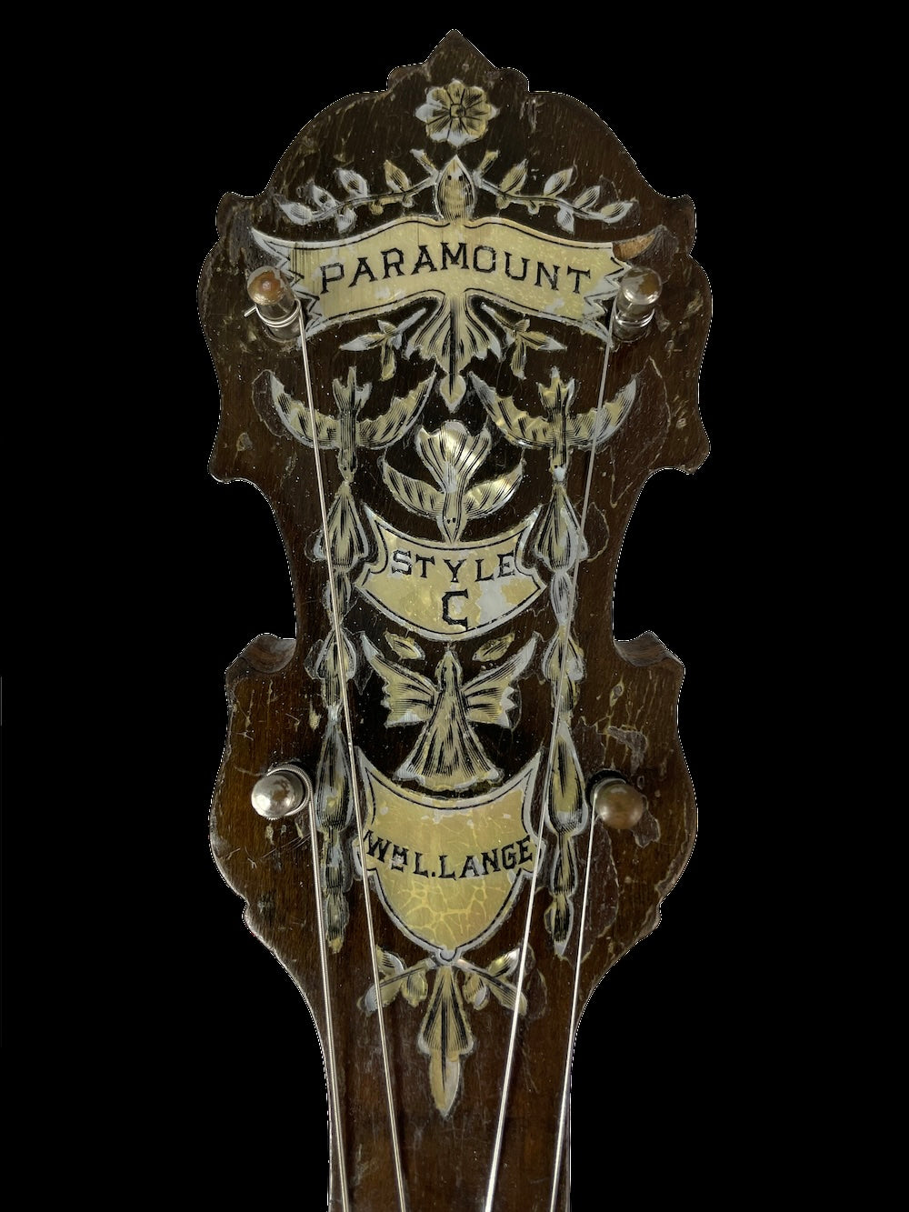 Paramount Tenor Banjo, C Style, c. 1922 Banjos Lark in the Morning