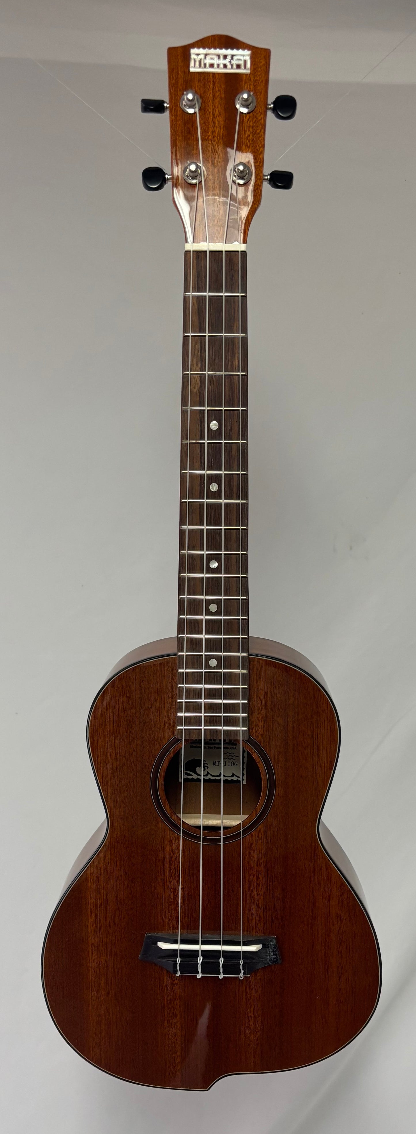 Makai MT-110G Solid Mahogany Top Tenor Ukulele