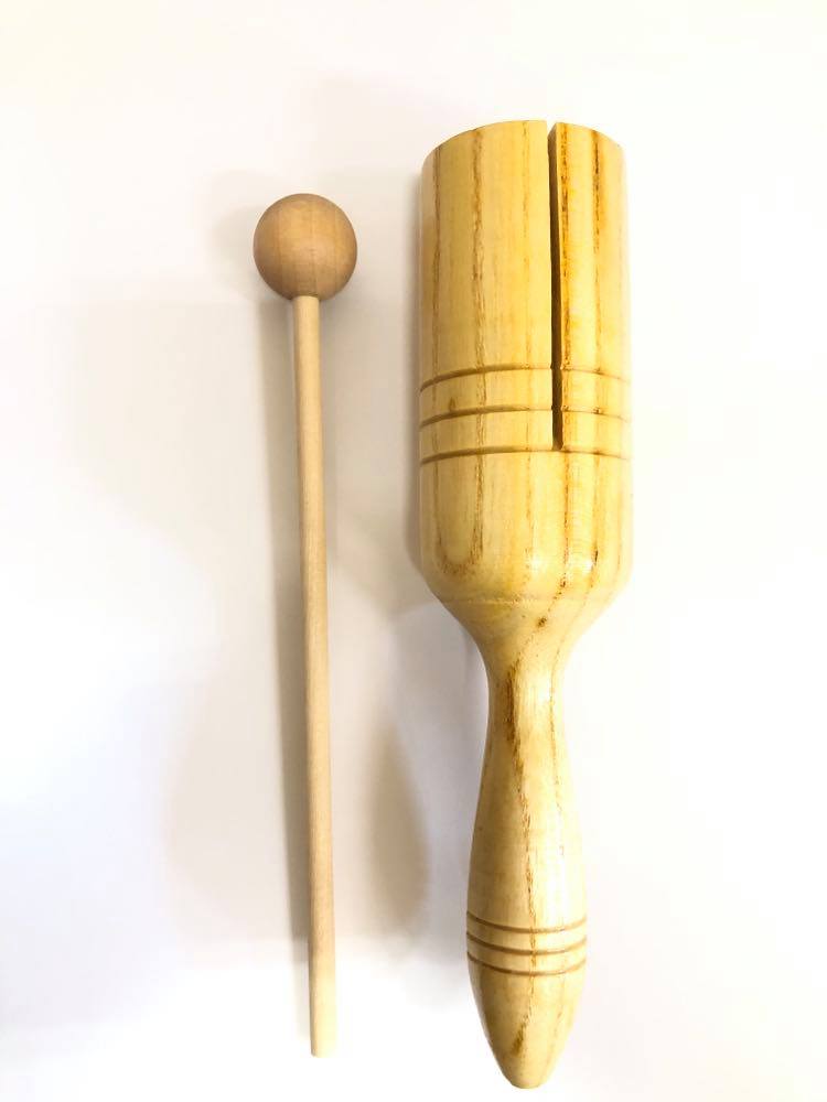 Woodblock with Handle Blocks, Clappers & Sticks Yongxin