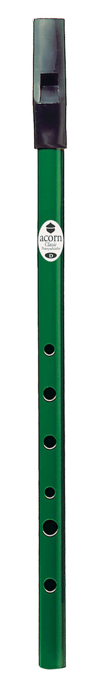 Acorn Pennywhistle D, green Pennywhistles Hal Leonard