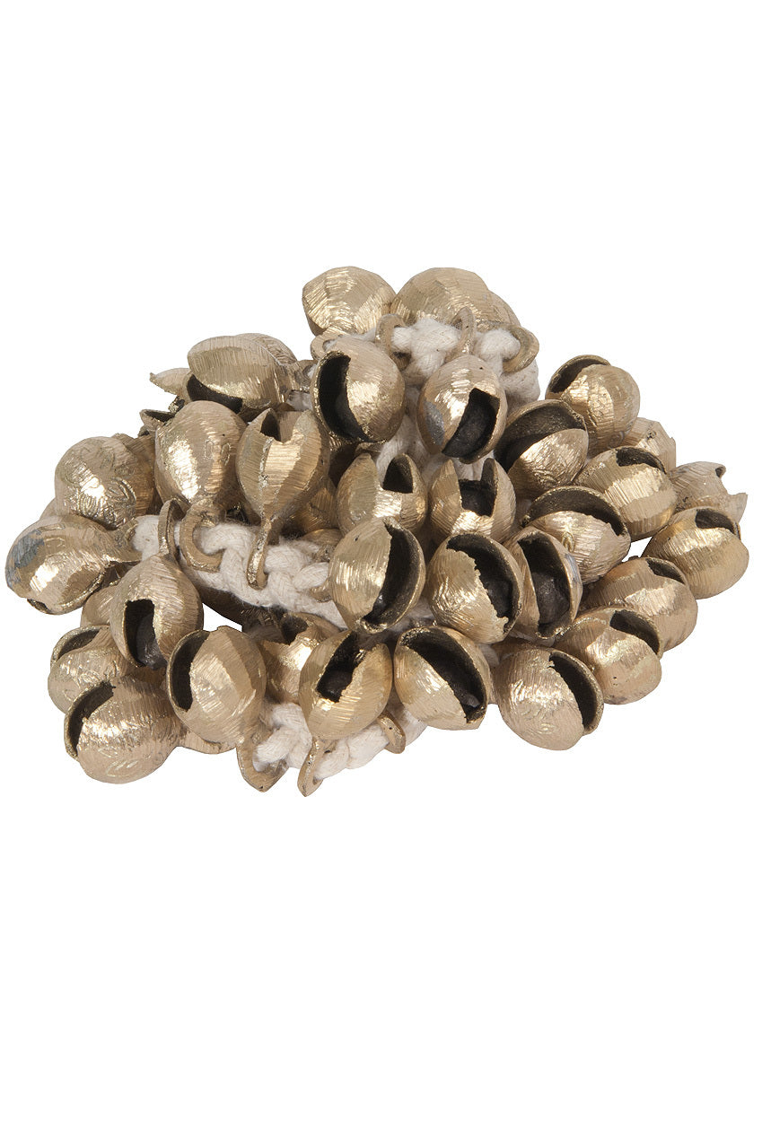 Two-Leaf Ankle Bells, 25 on a String, Pair Bells Lark in the Morning