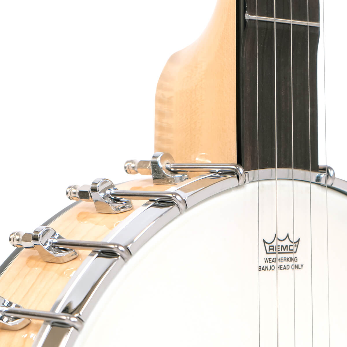 Gold Tone "Maple Mountain" Banjo MM-150LN Long Neck with Case Banjos Gold Tone