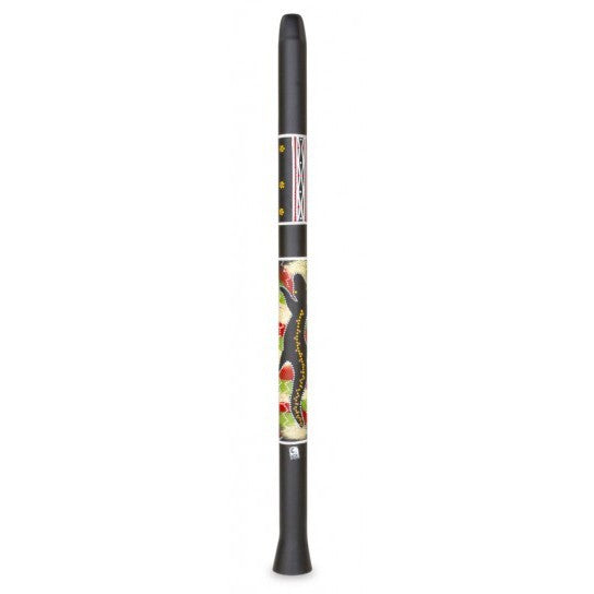 Toca Duro Didgeridoo, Small, Black with Art Didgeridoos Toca