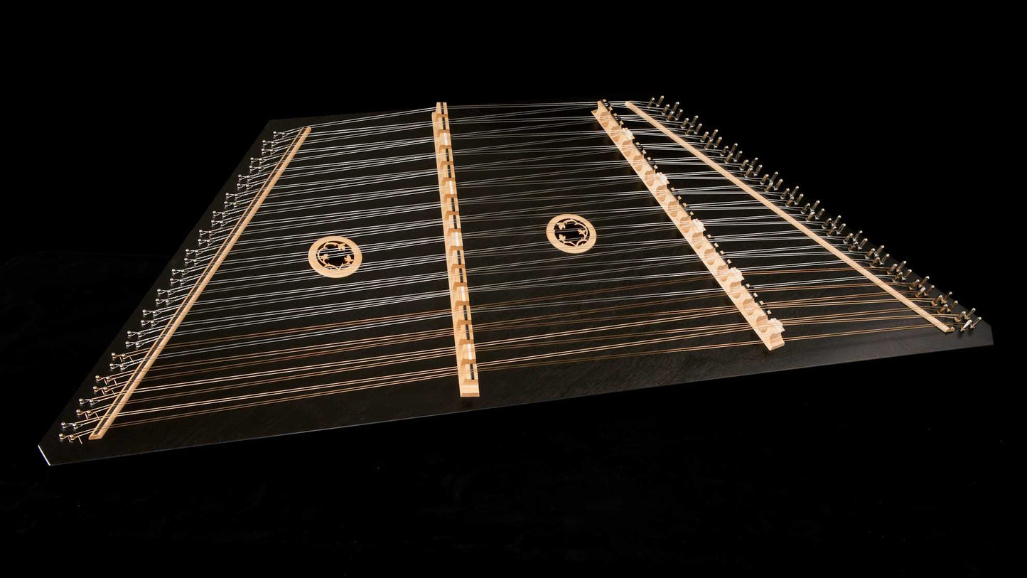 Dusty Strings Overture 16/15 Hammered Dulcimer Hammered Dulcimers Dusty Strings Black Instrument only