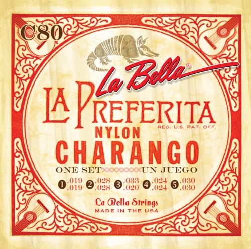 Charango String Set: Nylon Accessories_Strings Lark in the Morning