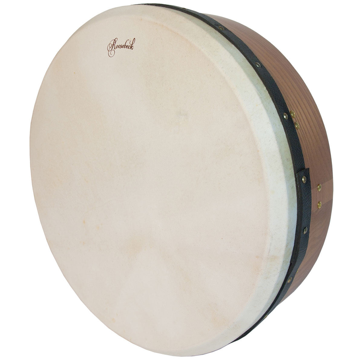 Roosebeck Pro Tunable Red Cedar Bodhran Single-Bar 18 inch x5 inch Bodhrans Roosebeck