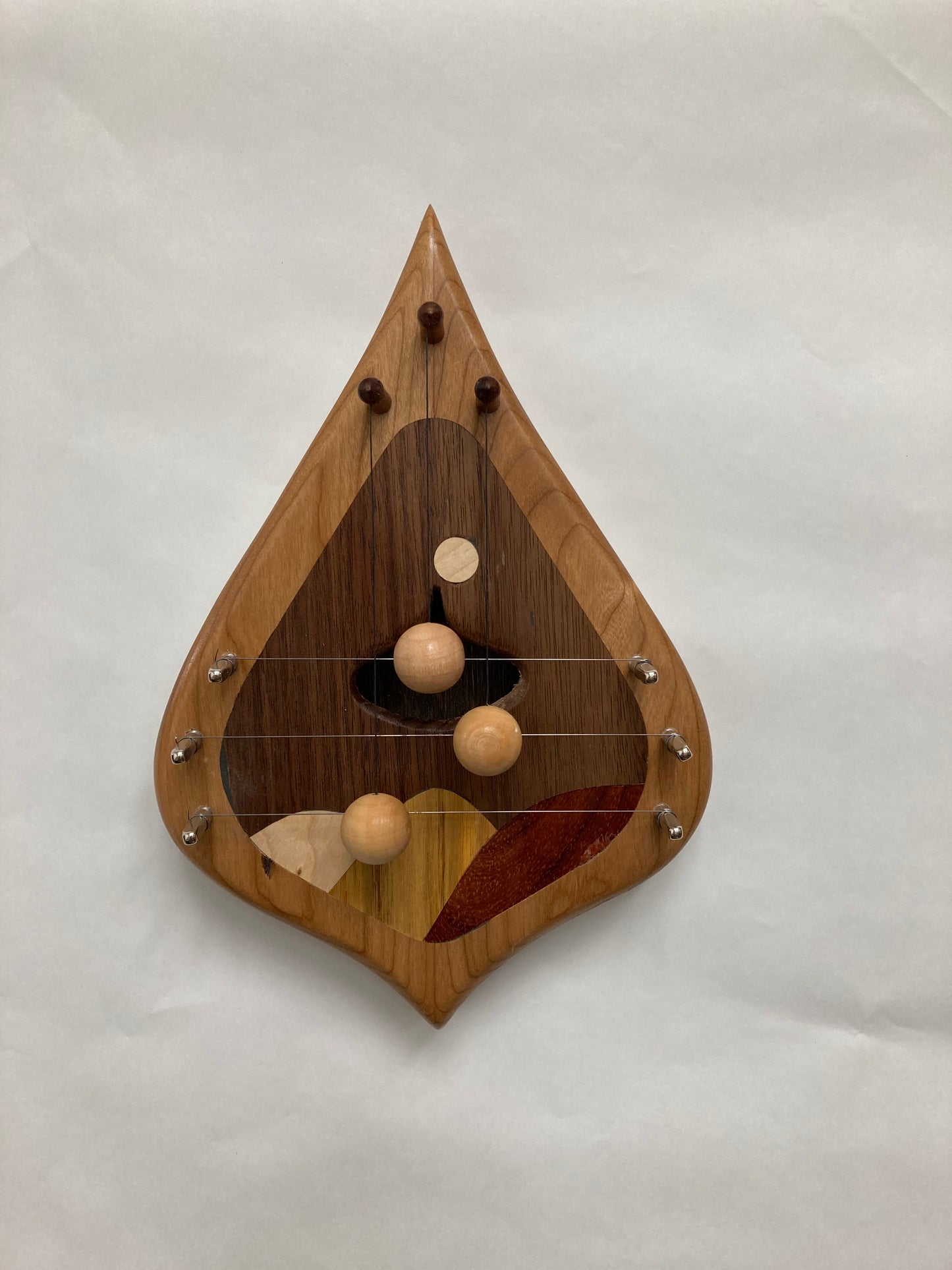 Door Harp, 3 String Inlay Door Harps Moon Mountain