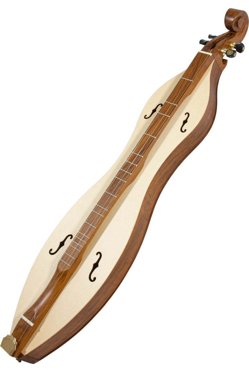 Roosebeck Emma Mountain Dulcimer, 4-String, Vaulted Fretboard, Spruce Soundboard, F-Holes Dulcimers Roosebeck