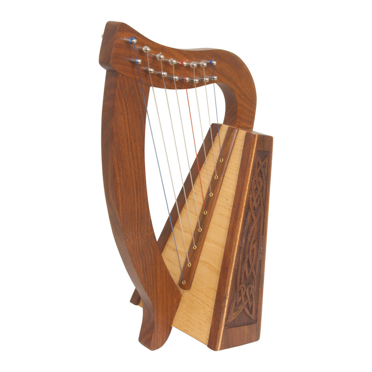 Roosebeck Lily Harp TM, 8 Strings, Knotwork Harps Roosebeck