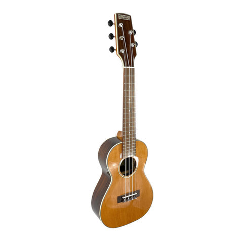 Makai LC-80RLG Glossy Solid Cedar Rosewood Concert 5-String Ukulele (Low G) Ukulele Makai
