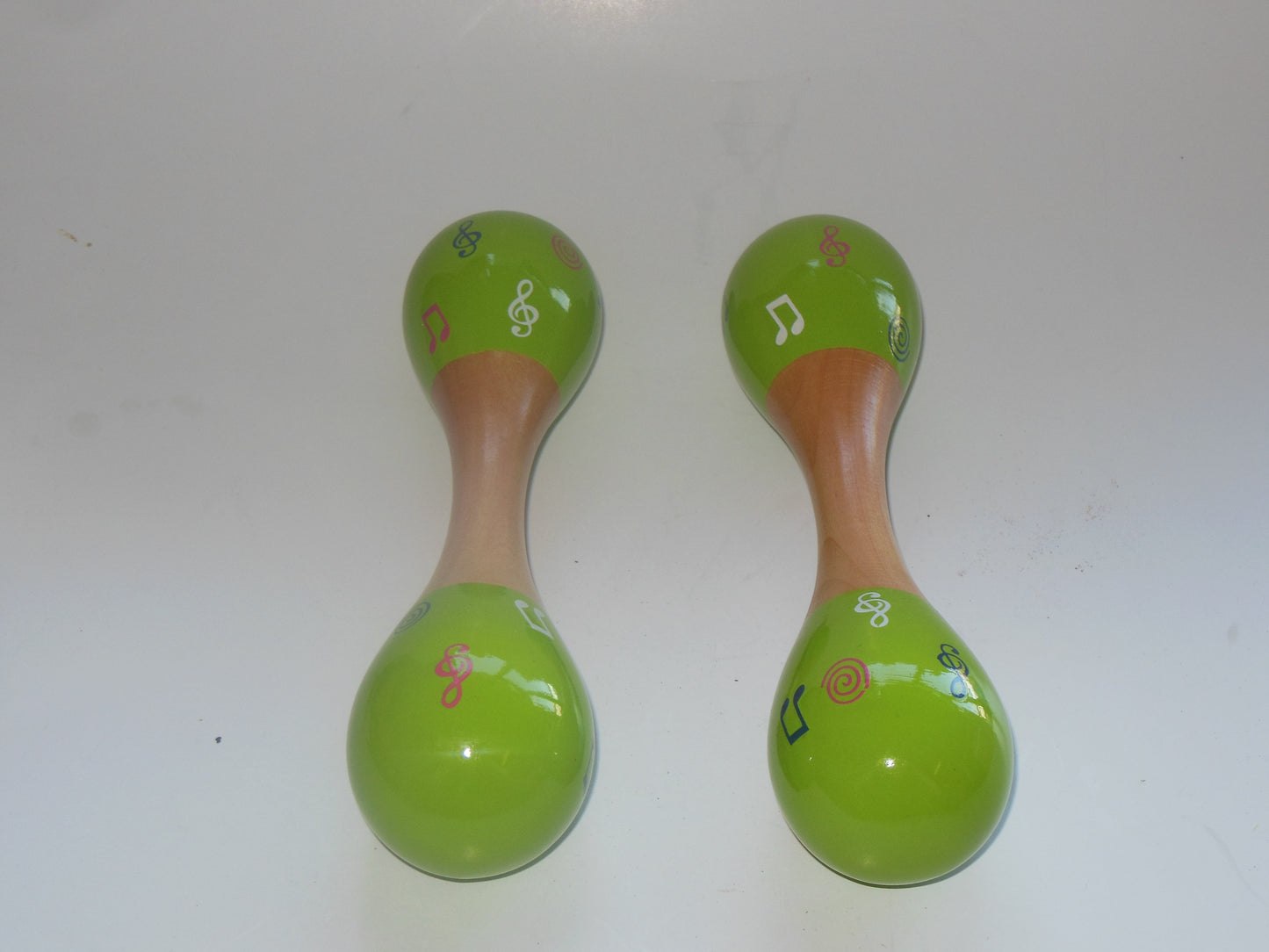 Green Double Maracas Shaker Yongxin
