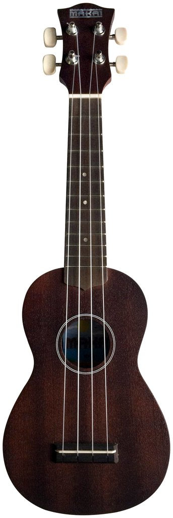 Makai MK-51 Dark Matte Mahogany Soprano Ukulele Ukulele Makai