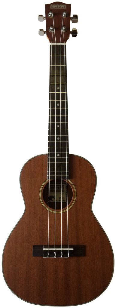 Makai MT-61 Mahogany Tenor Ukulele with White Binding Tenor Ukulele Makai
