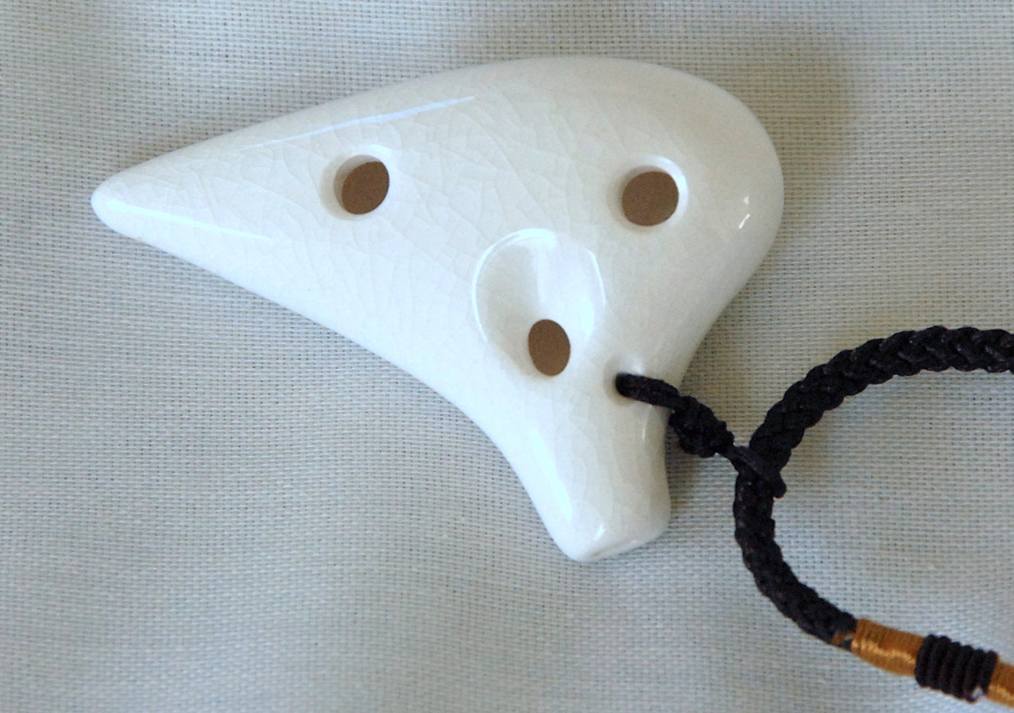 6-hole Ceramic Sopranino Mini Sweet Potato Ocarina in F Ocarinas Lark in the Morning