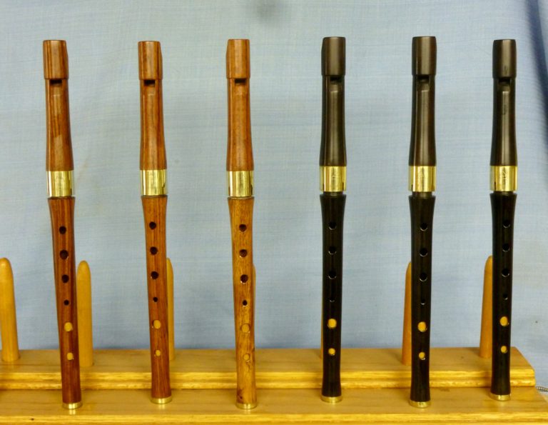 Solid Wood Rosewood Pennywhistle in C Pennywhistles Musique Morneaux