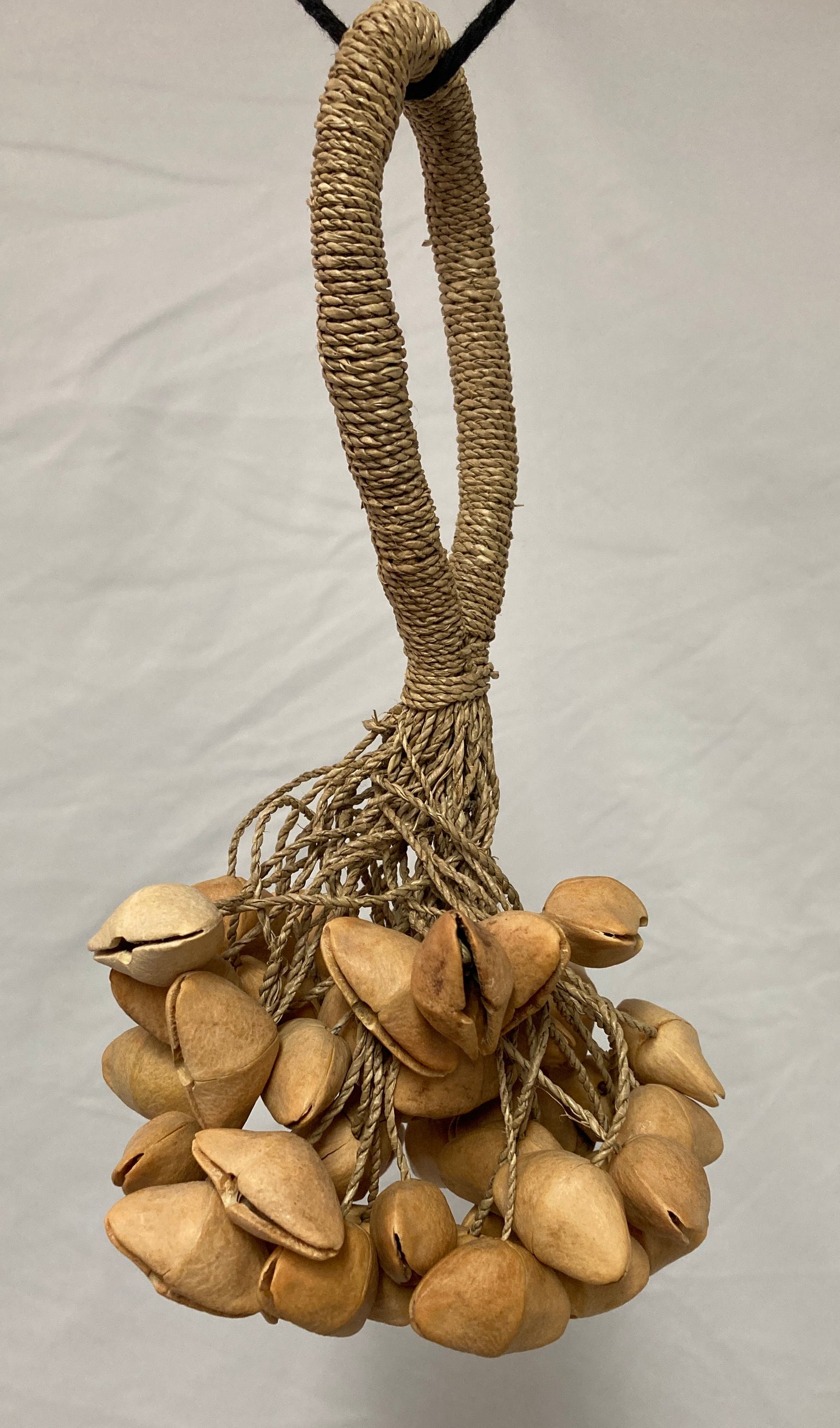 Kenari Nut Shaker - Medium, Braided Rope Loop Handle Shakers, Maracas & Rattles Lark in the Morning