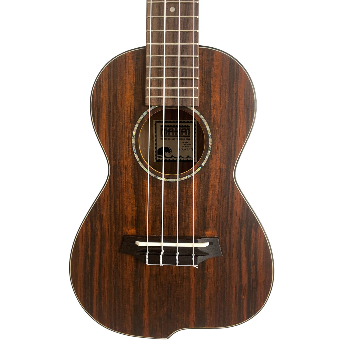 Makai TK-150 Ebony Tenor Ukuleles Major Music Supply