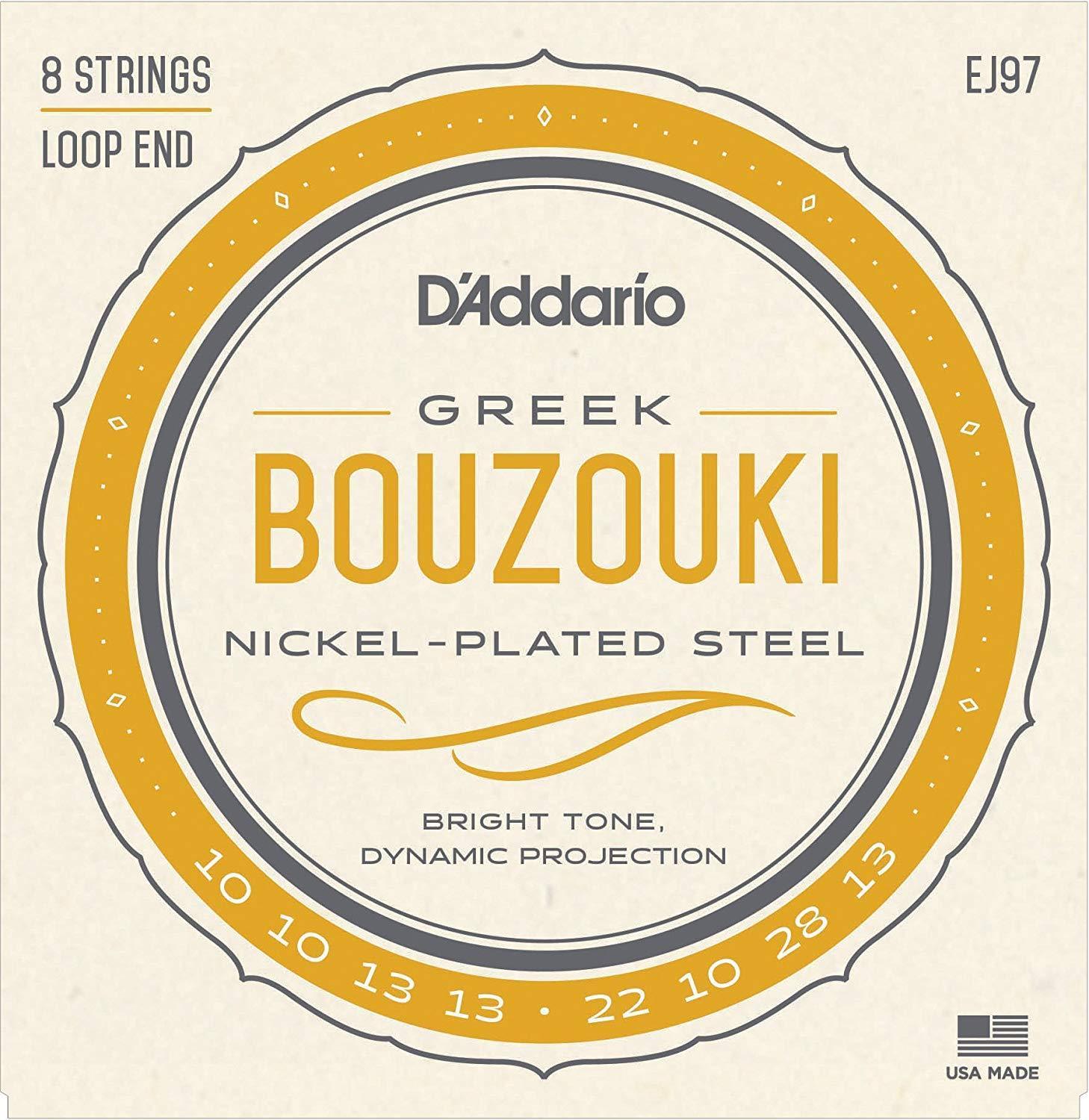 D'Addario 8-string Greek Bouzouki Strings EJ97 Accessories_Strings D'Addario
