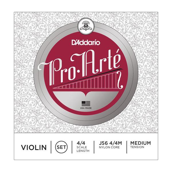 D'Addario Pro-Arté Violin Medium D Silver 4/4 D'Addario Strings Accessories_Strings D'Addario
