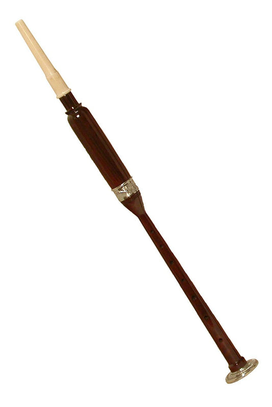 Roosebeck Sheesham Practice Chanter Nickel Plated Ferrule & Sole 19" Bagpipes Roosebeck