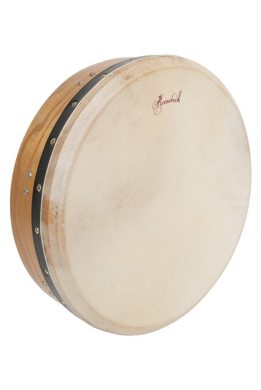 Roosebeck Bodhran, 14"x3.5", Tune, Mulberry, Cross Bodhrans Roosebeck