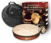 Plain Bodhran 18 inch. Bodhran Gift Pack Bodhrans Waltons