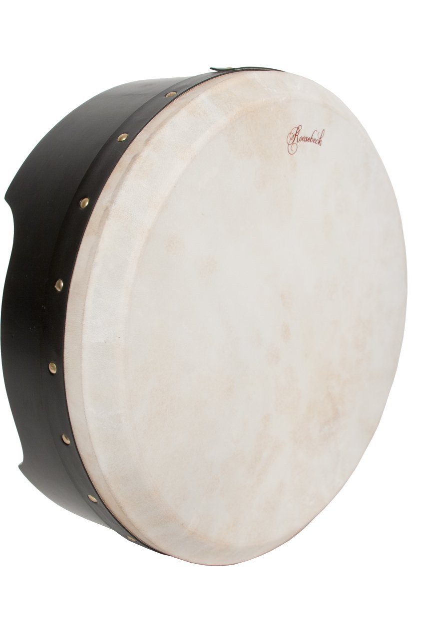 Roosebeck Tunable Ply Bodhran 16-by-5-Inch - Black Bodhrans Roosebeck