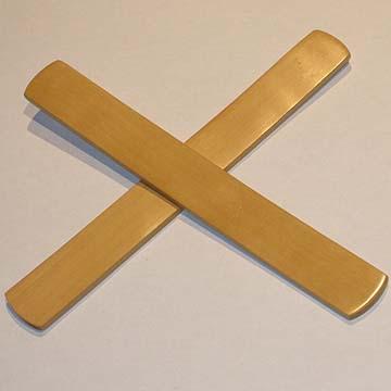 Flat World Musical Rhythm Bones Boxwood Pair Bones Lark in the Morning